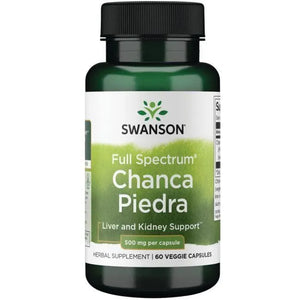 Chanca Piedra - Kreivasis lapainis - 500 mg - N60 - Swanson - Papildai