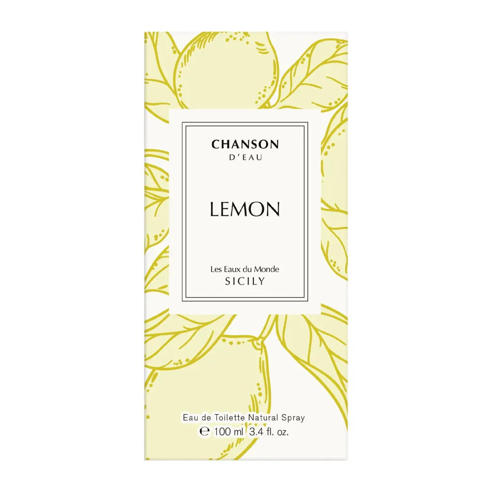 CHANSON Lemon From Sicily Eau de Toilette EDT 100 ml - Kosmetika