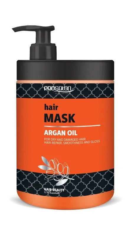 CHANTAL ProSalon Argan Oil kaukė su argano aliejumi sausiems ir pažeistiems plaukams 1000g - Kosmetika