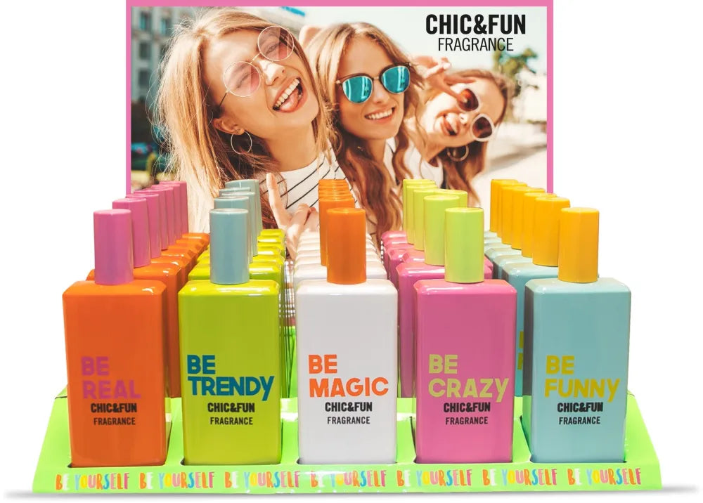 Chic &Fun Rinkinys 5EDT x 6 vnt + 5 testeriai - Kosmetika