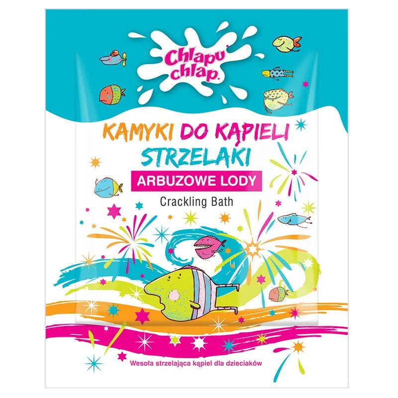CHLAPU CHLAP Vonios akmenukai Arbūzų ledai 1 pak. - Kosmetika