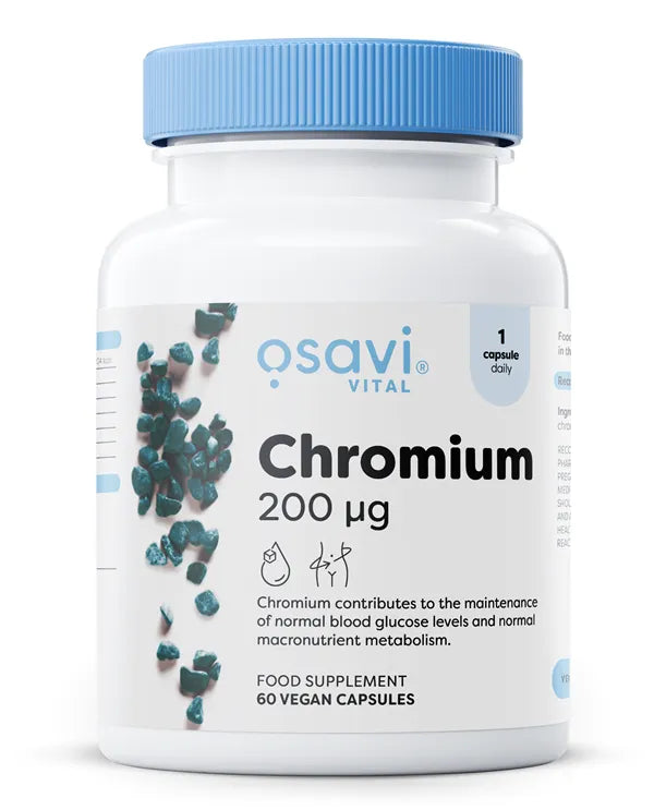 Chromium 200mcg - 60 vegan caps - Osavi - Papildai
