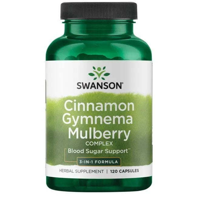 Cinnamon Gymnema Mulberry Complex - N120 - Swanson - Papildai