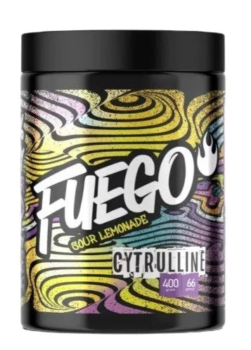 Citrulline Sour Lemonade - 400g - Fuego - Sporto papildai
