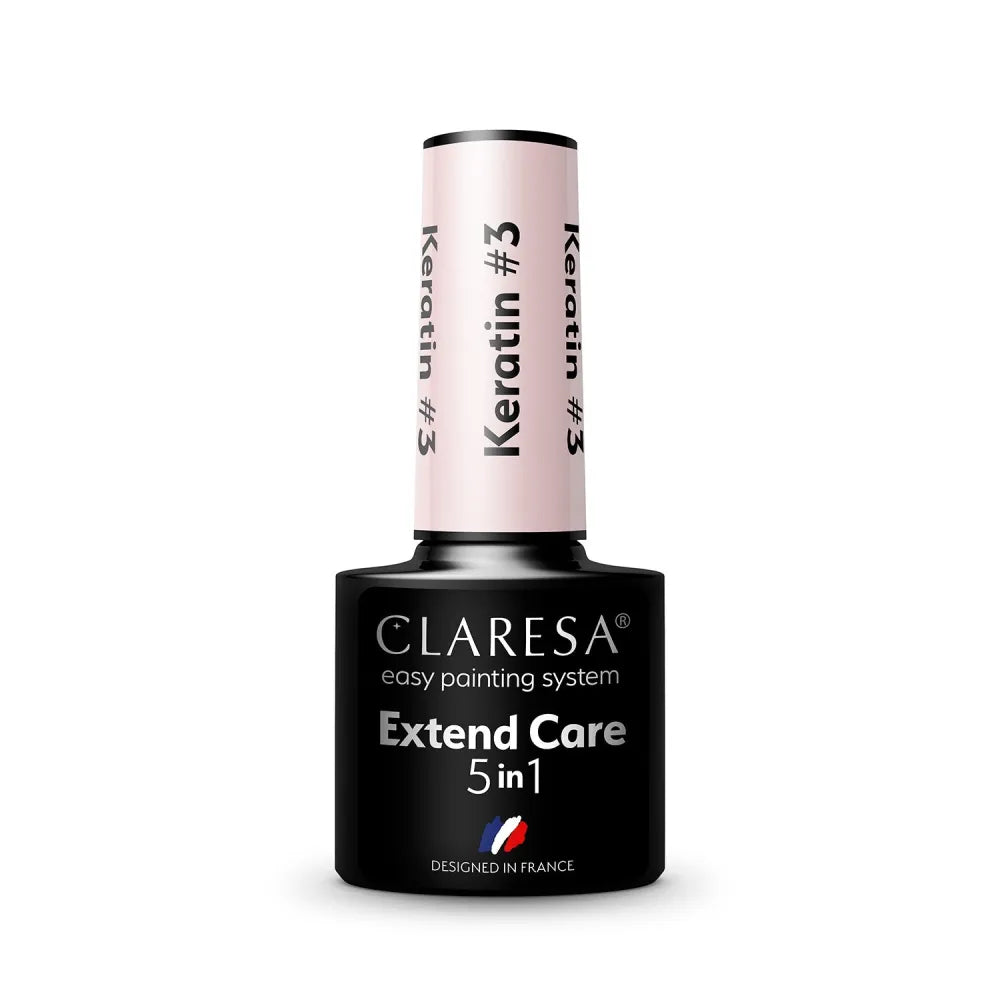 CLARESA Base for hybrid nail polish Extend Care 5in1 Keratin - 3 5g - Kosmetika