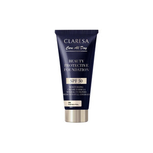 CLARESA Beauty Protective Foundation Moisturizing with SPF 50 0N Fair Neutral 30 ml. - Kosmetika