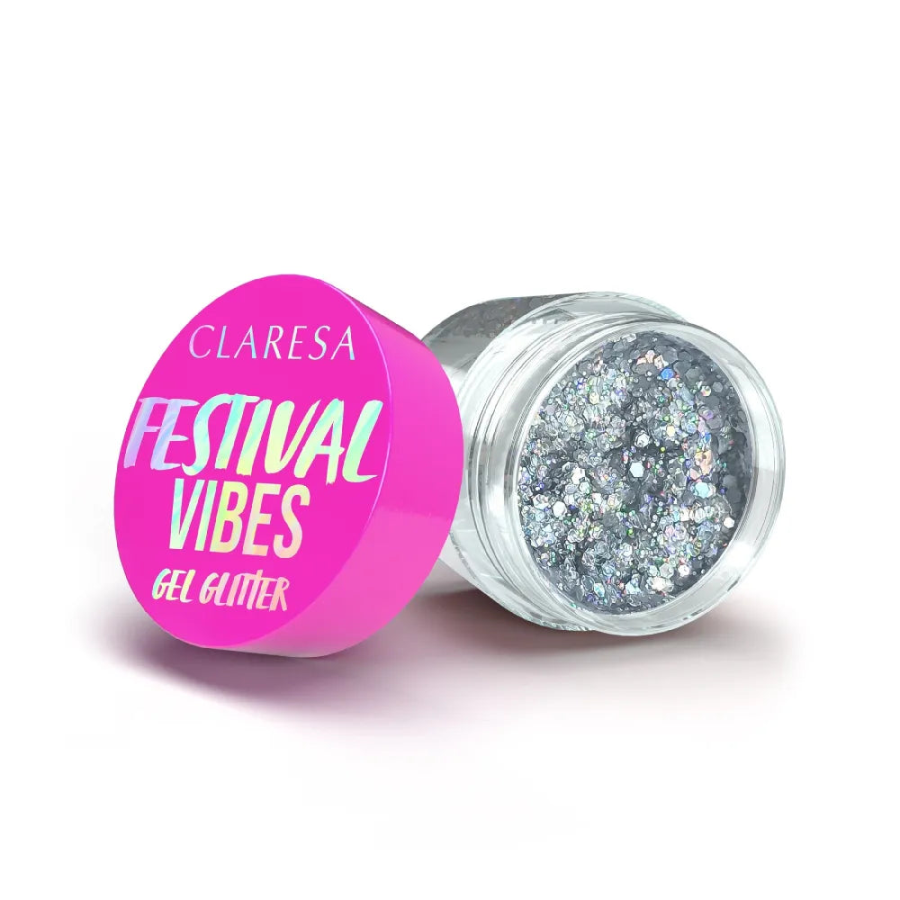 CLARESA - FESTIVAL VIBES - GEL GLITTERS 9.5g - Man nerūpi - Kosmetika