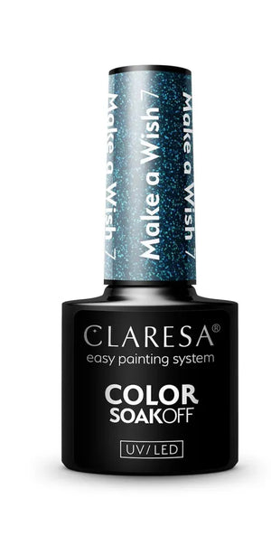 CLARESA Hybrid nagų lakas MAKE A WISH nr. 7 5g - Kosmetika