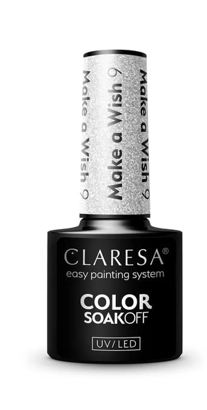 CLARESA Hybrid nagų lakas MAKE A WISH nr. 9 5g - Kosmetika