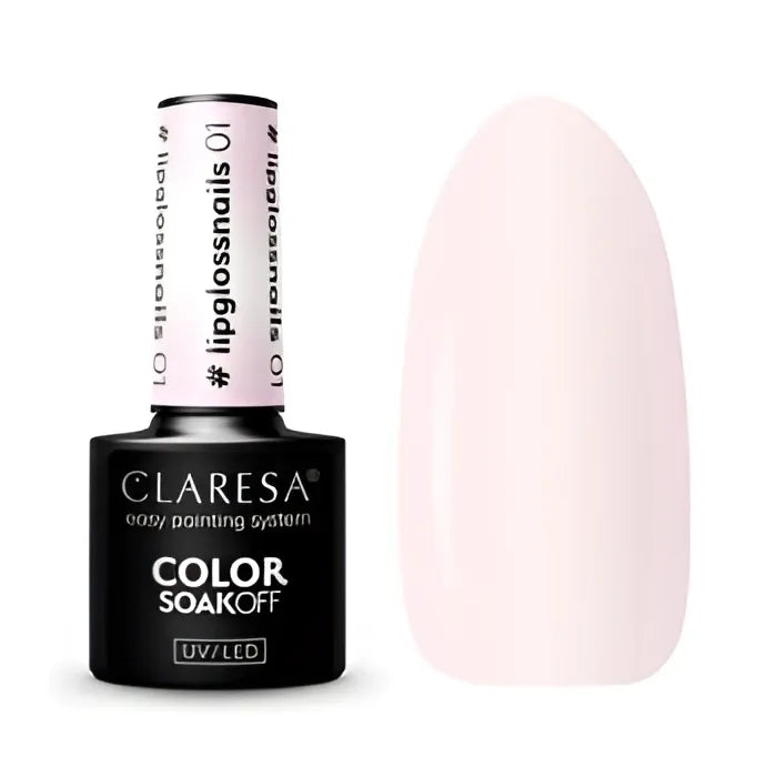 CLARESA Lipglossnails Hibridinis nagų lakas - Kosmetika