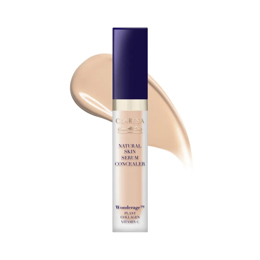 CLARESA Natural Skin Serum Concealer with Finish 1W Light Warm 7ml - Kosmetika