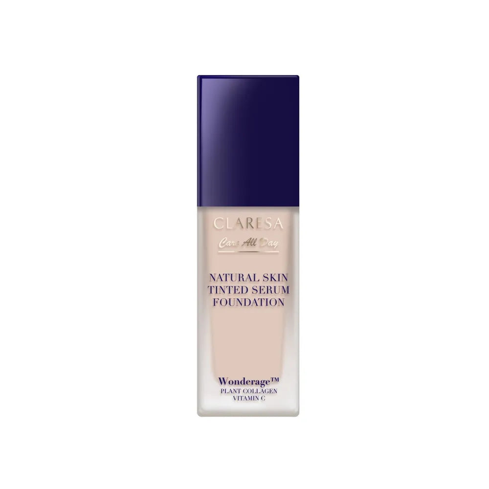 CLARESA Natural Skin Tinted Serum Foundation Primer-Serum with Finish 0N Fair Neutral 32 ml. - Kosmetika