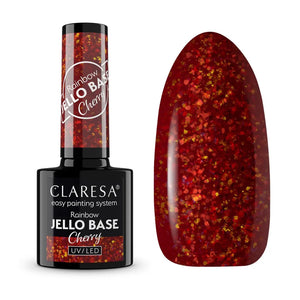 CLARESA Rainbow hybrid base - Jello bazė vyšnių - Kosmetika
