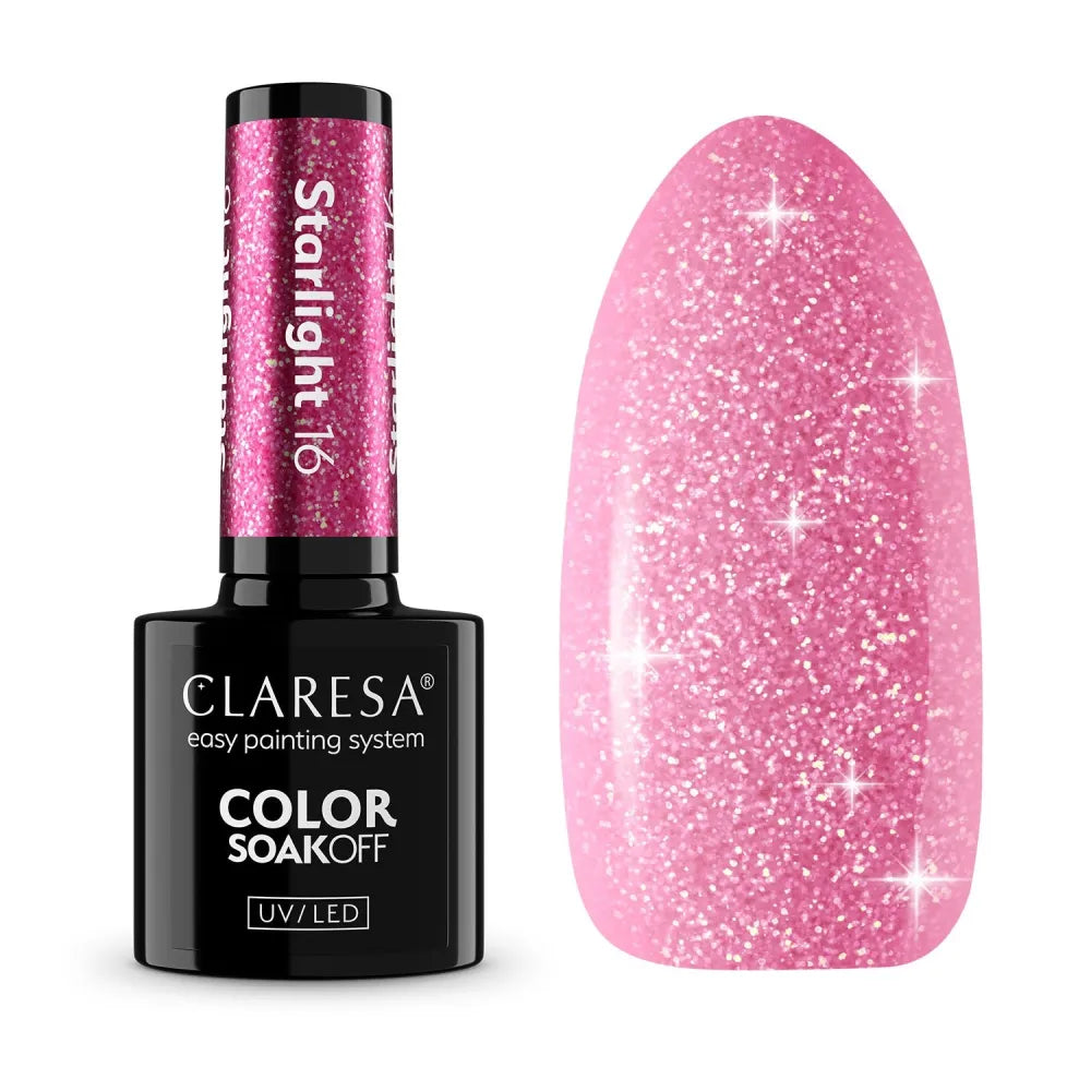 CLARESA Starlight Hybrid Varnish 16 5 g - Kosmetika