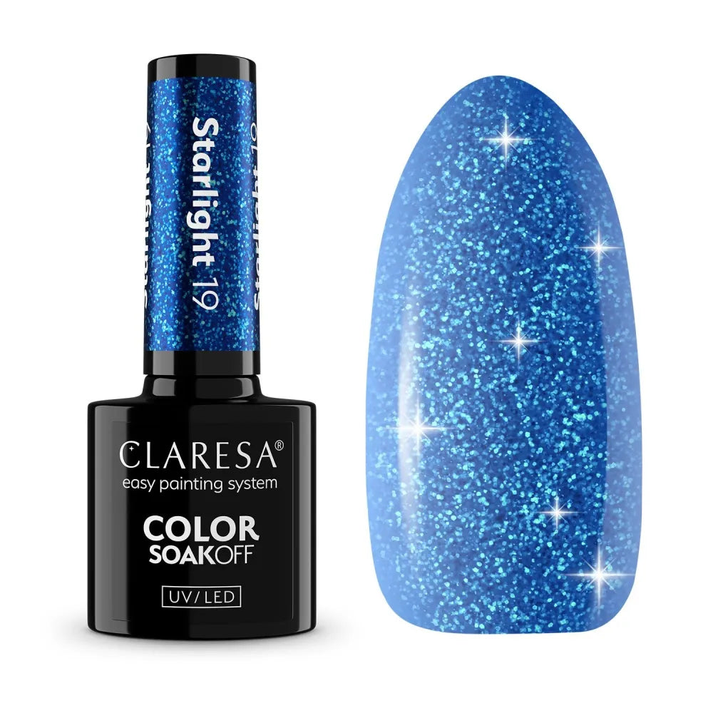 CLARESA Starlight Hybrid Varnish 19 5 g - Kosmetika
