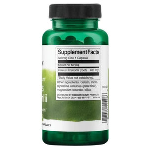 Coleus Forskohlii - 400 mg - N60 - Barzdotieji cimbžiedai - Swanson - Papildai