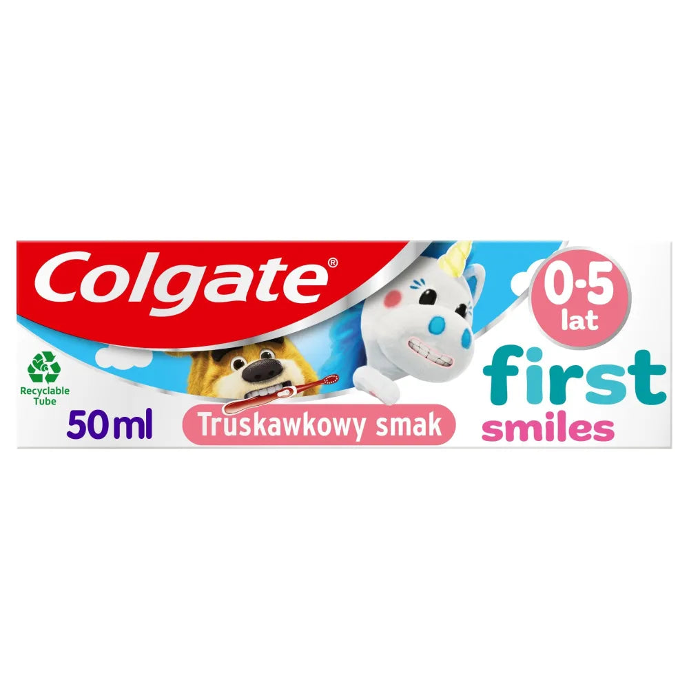 COLGATE Kids Toothpaste for children 0-5 First Smiles - braškių skonio 50 ml - Kosmetika