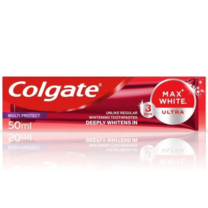 COLGATE Max White Ultra Multiprotect Whitening Toothpaste 50 ml. - Higiena