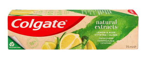 Colgate Toothpaste Natural Extract Ultimate Fresh 75ml Natūralus ekstraktas galutinis gaivumas - Kosmetika