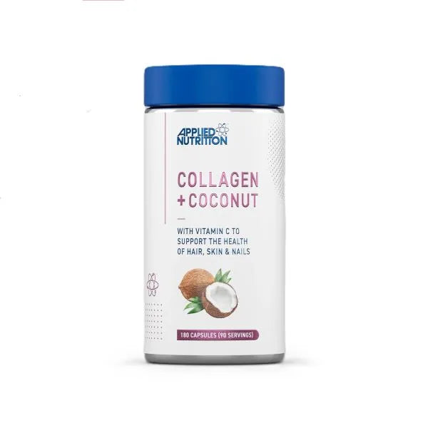 Collagen + Coconut - 180 caps - Applied Nutrition - Sporto papildai