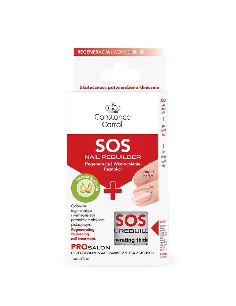 Constance Carroll Nail Care SOS Nagų Atstatytojas Kondicionierius 10ml - Kosmetika