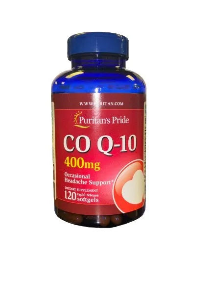 CoQ10 400mg - 120 softgels - Puritan’s Pride - Papildai
