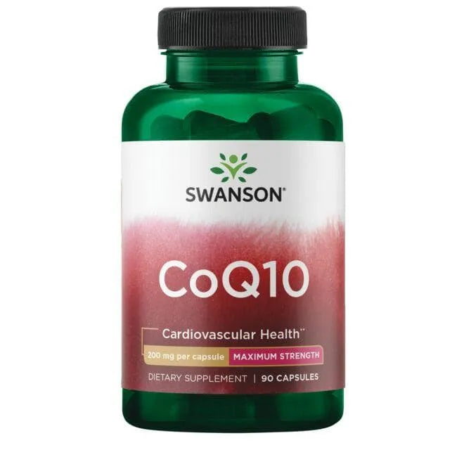 CoQ10 - Maximum Strength - Kofermentas - 200 mg - N90 - Swanson - Papildai