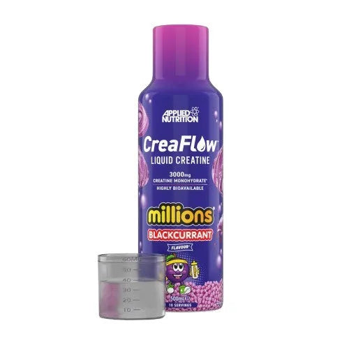 CreaFlow Liquid Creatine Millions Blackcurrant - 500 ml - Applied Nutrition - Sporto papildai