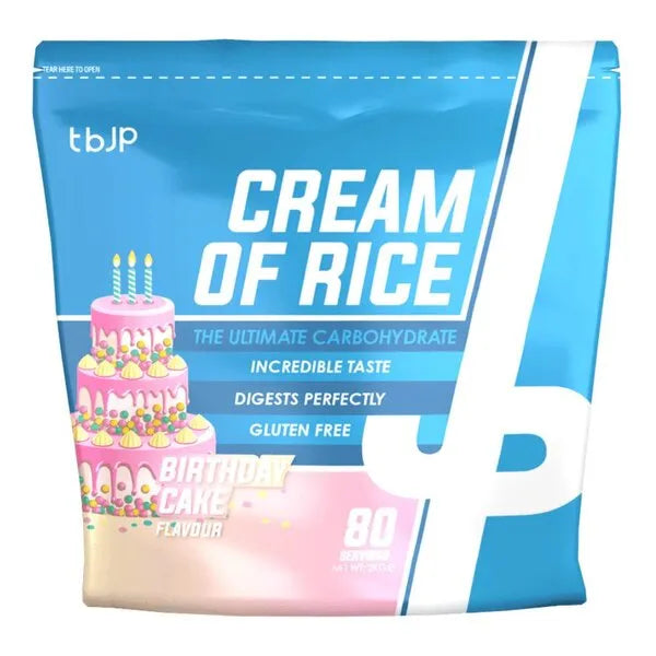 Cream of Rice Birthday Cake - 2000g - Trained by JP - Sporto papildai