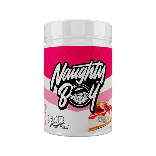 Cream of Rice Strawberry Cheesecake - 1000g - Naughty Boy - Sporto papildai