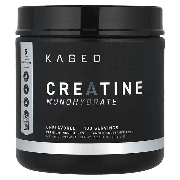 Creatine Monohydrate - 510g - Kaged Muscle - Sporto papildai
