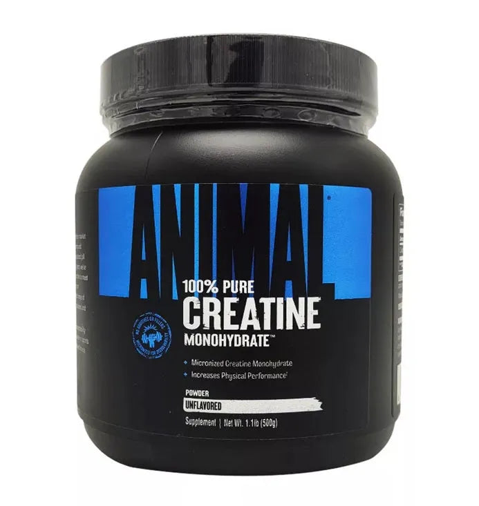 Creatine Powder Unflavored - 500g - Animal - Sporto papildai