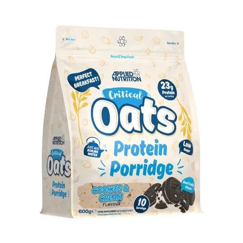Critical Oats Protein Porridge Cookies & Cream - 600g - Applied Nutrition - Sporto papildai