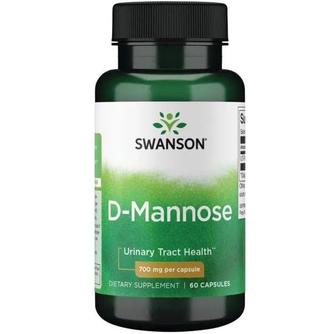 D-Mannose - 700 mg - N60 - D-Manozė - Swanson - Papildai