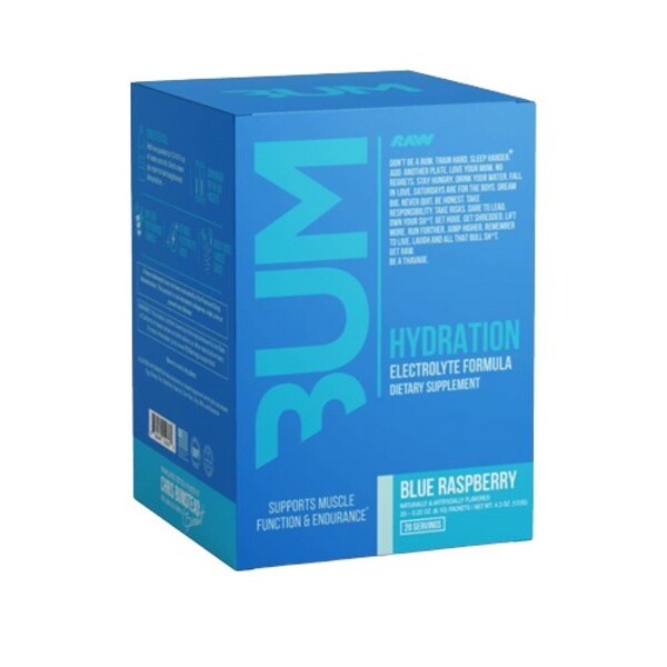Bum Essential Performance, Blue Rathberry - 618g - Raw Nutrition