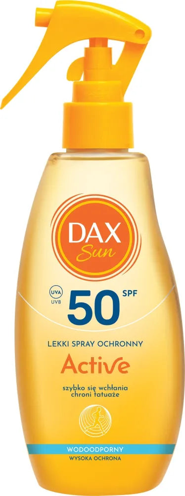 DAX Sun Light protective spray Active SPF 50 200 ml - Kosmetika