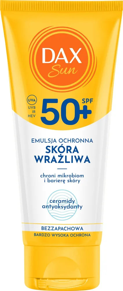 DAX Sun protective emulsion for sensitive skin SPF 50+ 100 ml - Kosmetika