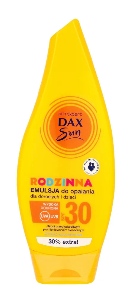 Dax Sun Protective Emulsion for Tanning SPF 30 Šeimai 250ml - Kosmetika