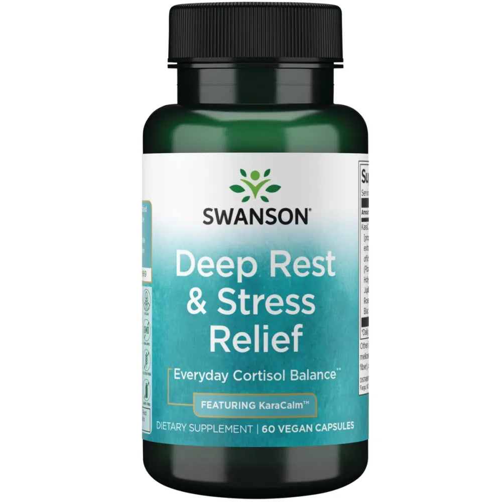 DEEP REST AND STRESS RELEF 60 VCAPS - Swanson - Papildai