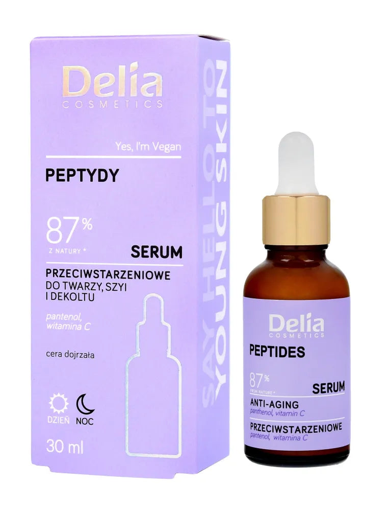 DELIA ANTI-AGING SERUM WITH PEPTIDES 30ml - Kosmetika