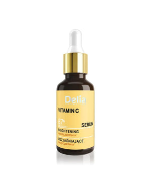DELIA BRIGHTENING SERUM WITH VITAMIN C 30ml ŠVIESINAMASIS SERUMAS SU VITAMINU - Kosmetika