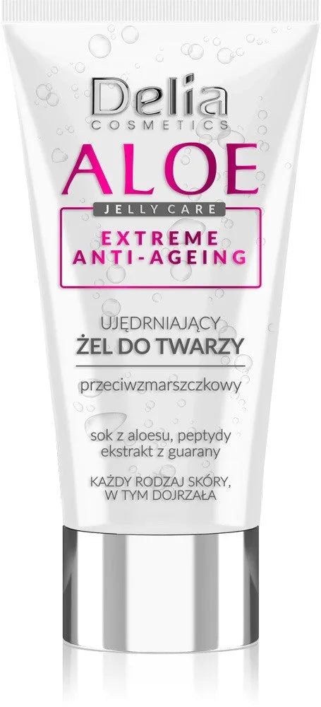 Delia Cosmetics Aloe Jelly Care Stangrinantis Veido Gelis 50ml - Kosmetika