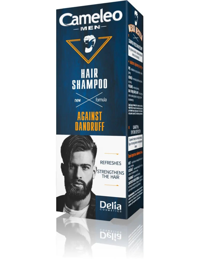 Delia Cosmetics Cameleo Men priešpleiskanų šampūnas 150 ml - Kosmetika