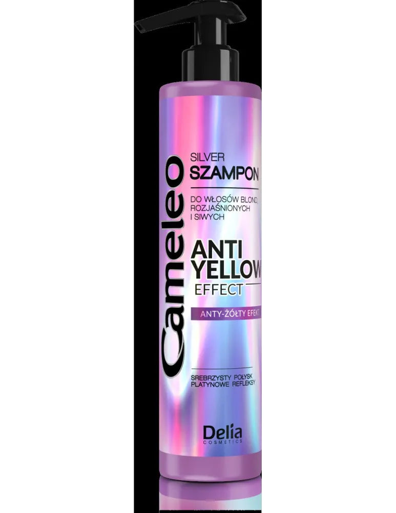 Delia Cosmetics Cameleo sidabrinis šampūnas šviesiems ir pilkiems plaukams 200 ml - Kosmetika