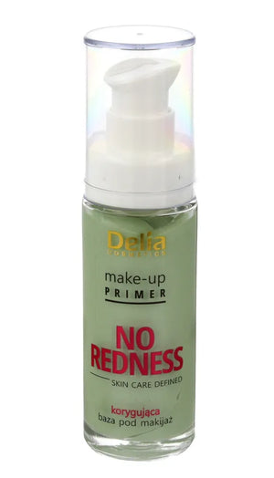 Delia Cosmetics Odos Priežiūros Apibrėžta Makiažo Pagrindas Nėra Paraudimo Korrektorius 30ml - Kosmetika