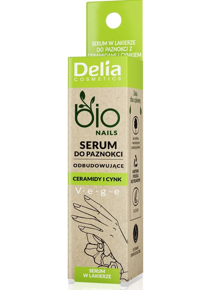 DELIA COSMETICS Reconstructive nail serum Bio Nails with ceramides and zinc 11ml - Kosmetika