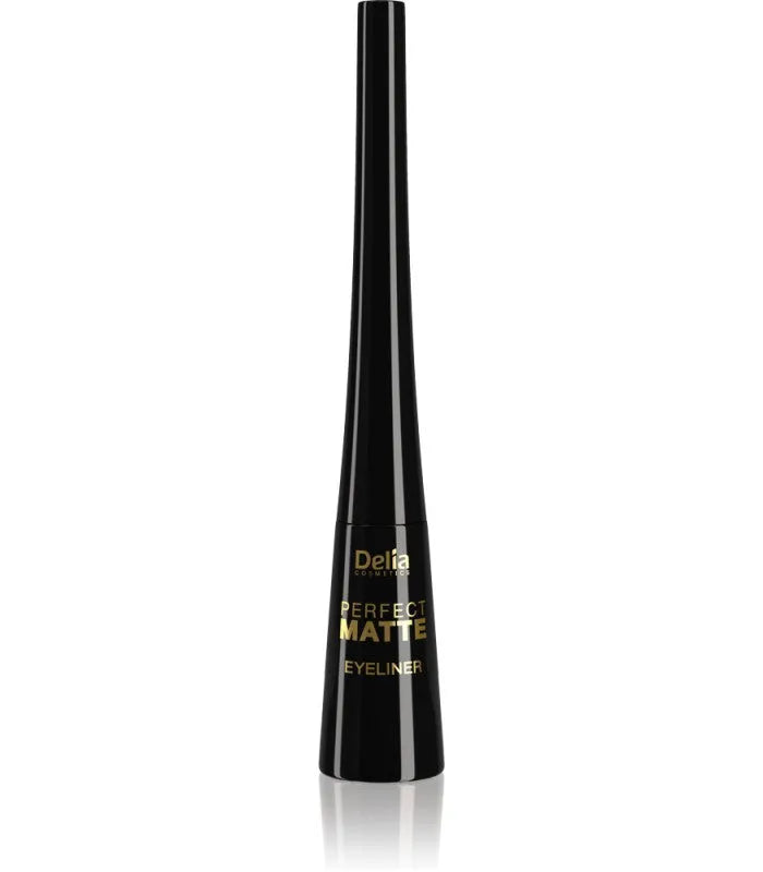 Delia Cosmetics Shape Master Matte Liquid Eyeliner Tobulas matinis - Rudas 4ml - Kosmetika