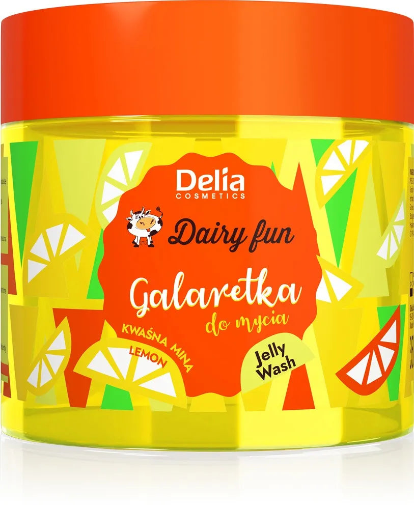 DELIA DAIRY FUN GELATIN SKIRTING LEMON - Kosmetika