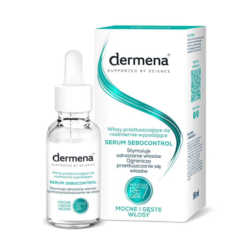 DERMENA HAIR CARE serumas riebiems plaukams - Kosmetika