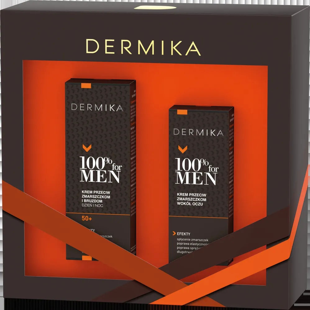 DERMIKA Dovanų rinkinys 100% Vyrams 50+ 1 pakuotė. - Kosmetika